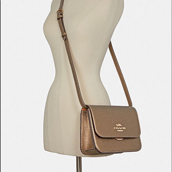 Coach Brynn Crossbody Metallic Factory Sealed NWT *SALE* - Picture 4 of 12